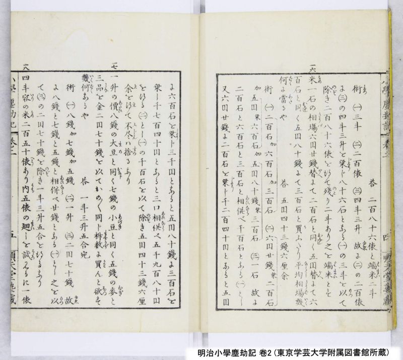 明治小學塵劫記 卷2 - ページ 7