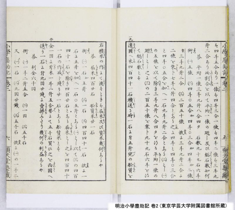 明治小學塵劫記 卷2 - ページ 8