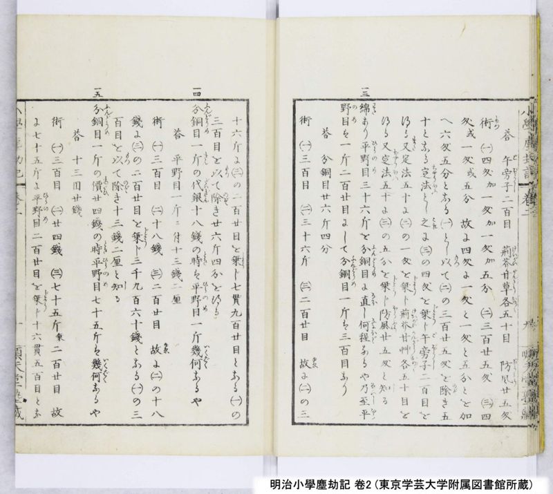 明治小學塵劫記 卷2 - ページ 12
