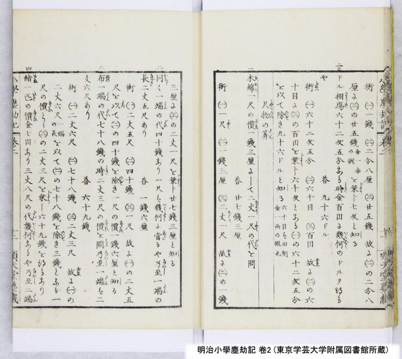 明治小學塵劫記 卷2 - ページ 14