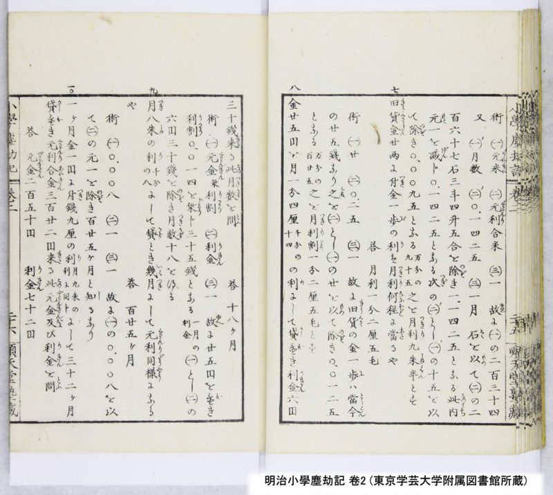 明治小學塵劫記 卷2 - ページ 28