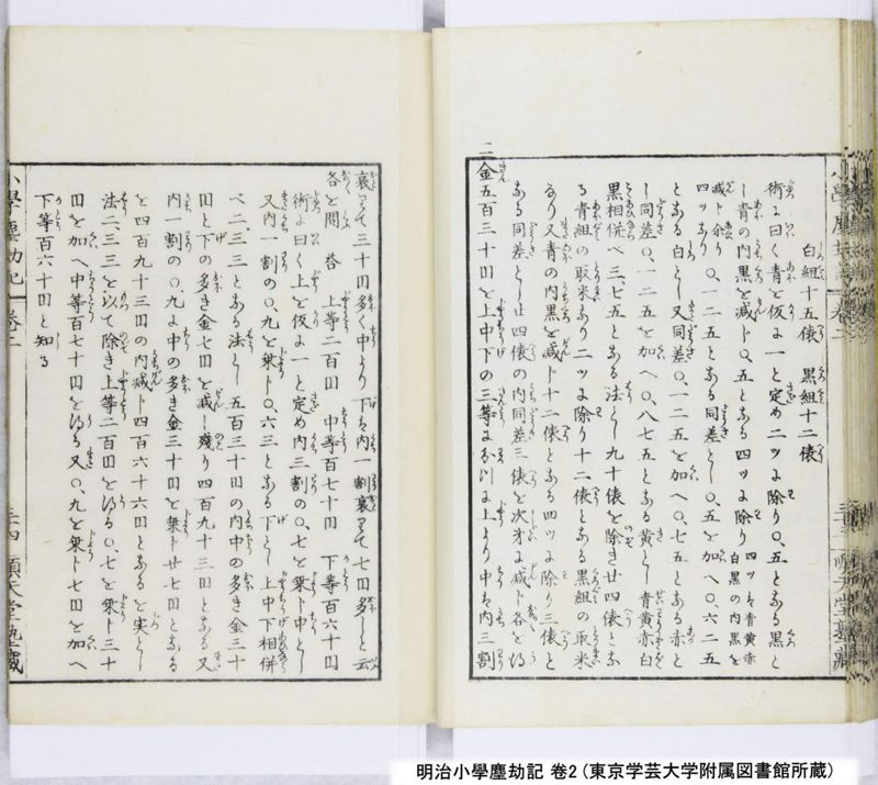 明治小學塵劫記 卷2 - ページ 36