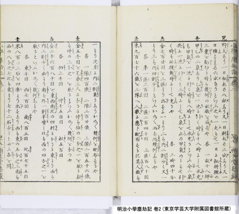 明治小學塵劫記 卷2 - ページ 50