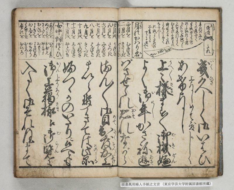 頭書萬用婦人手紙之文言 - ページ 6