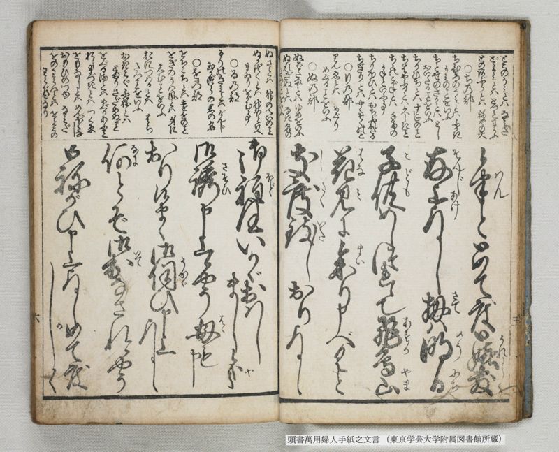 頭書萬用婦人手紙之文言 - ページ 10