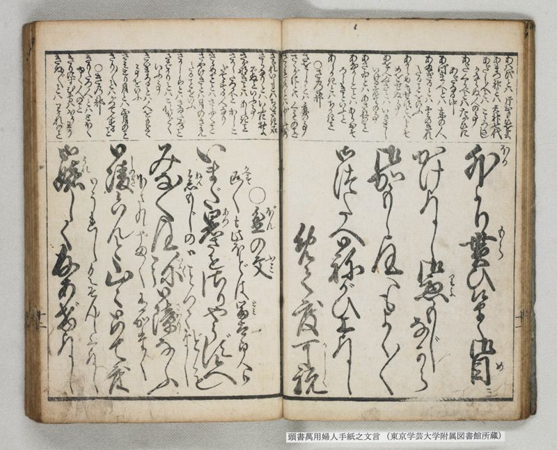 頭書萬用婦人手紙之文言 - ページ 16
