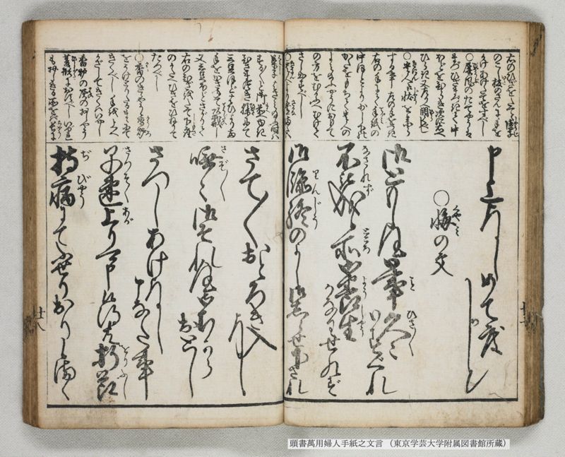 頭書萬用婦人手紙之文言 - ページ 32
