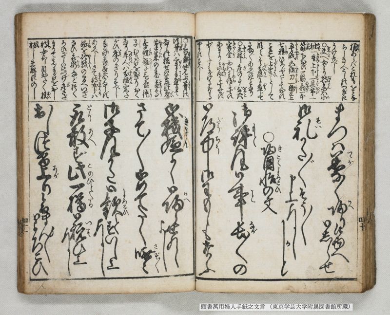 頭書萬用婦人手紙之文言 - ページ 45