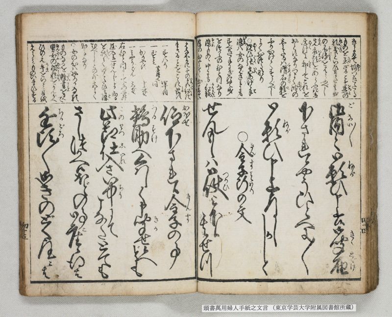 頭書萬用婦人手紙之文言 - ページ 49