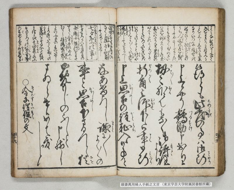 頭書萬用婦人手紙之文言 - ページ 50