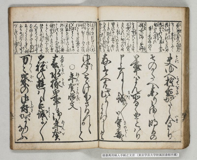 頭書萬用婦人手紙之文言 - ページ 54