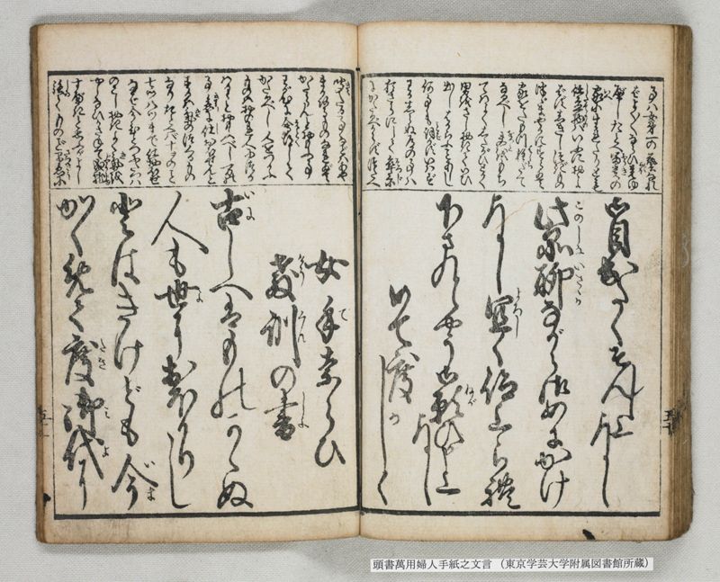 頭書萬用婦人手紙之文言 - ページ 55