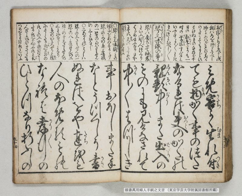 頭書萬用婦人手紙之文言 - ページ 58