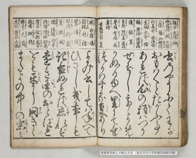 頭書萬用婦人手紙之文言 - ページ 61