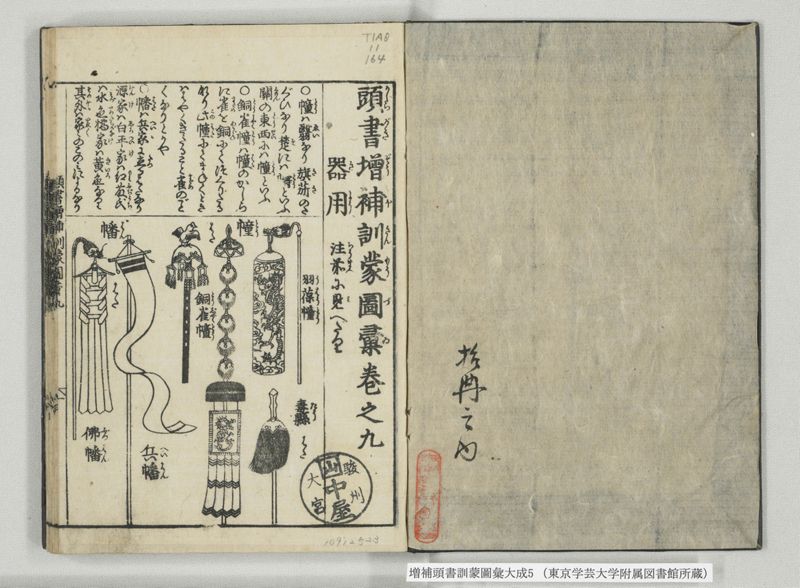 増補頭書訓蒙図彙大成 10巻 5:巻之9-11 - ページ 2