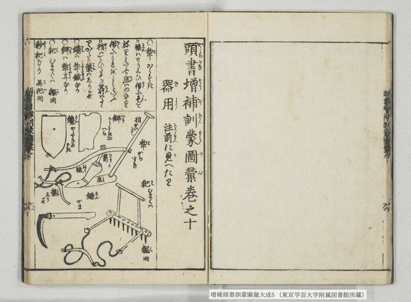 増補頭書訓蒙図彙大成 10巻 5:巻之9-11 - ページ 10