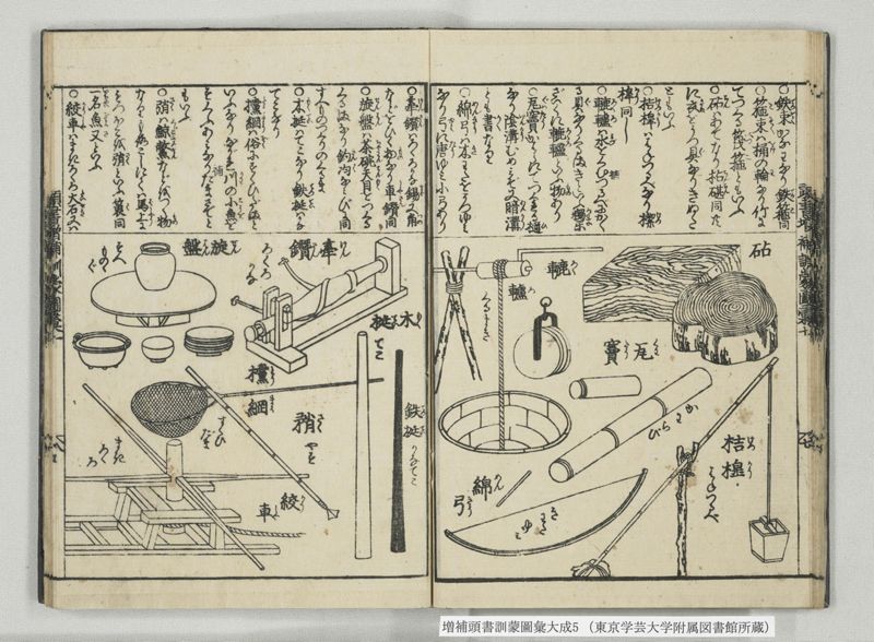増補頭書訓蒙図彙大成 10巻 5:巻之9-11 - ページ 17