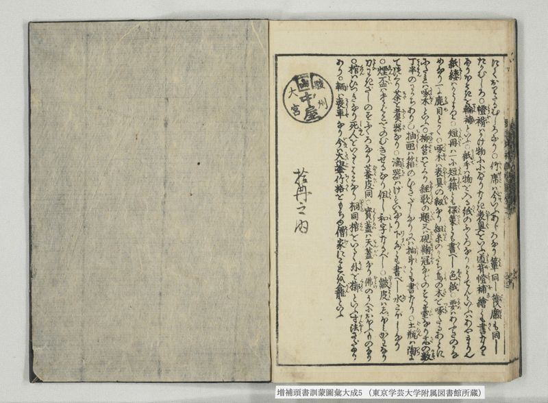 増補頭書訓蒙図彙大成 10巻 5:巻之9-11 - ページ 34