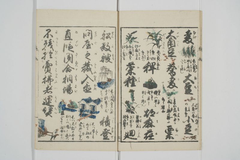 商売往来絵字引 - ページ 8