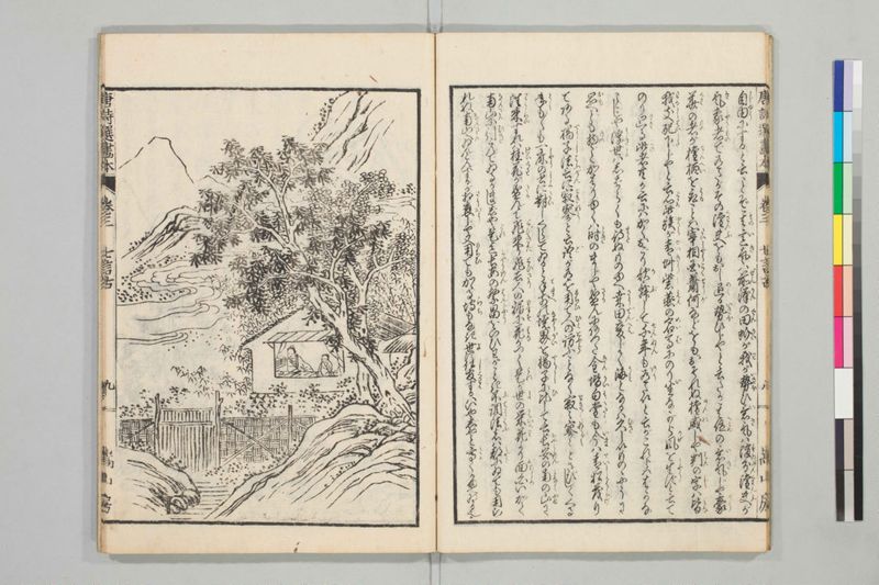 唐詩選画本, [五編]5巻 - ページ 48