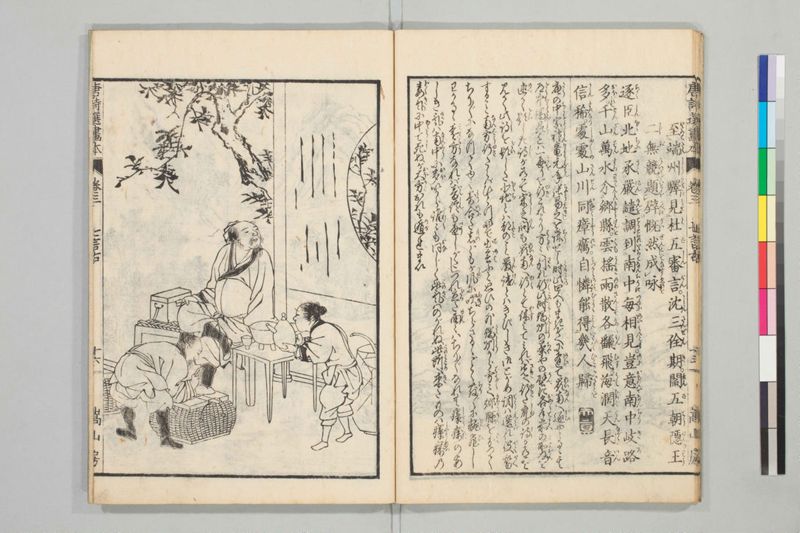 唐詩選画本, [五編]5巻 - ページ 55